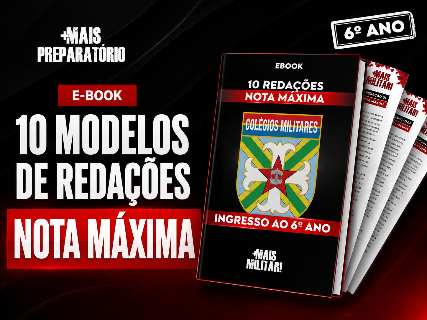 10 Modelos de Redação Nota Máxima Padrão Colégio Militar (6º Ano)