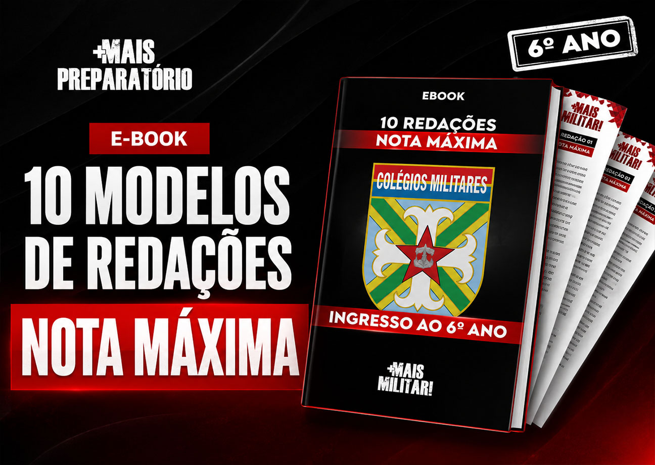 10 Modelos de Redação Nota Máxima Padrão Colégio Militar (6º Ano)