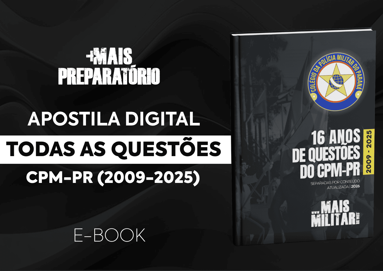 Apostila Digital: Todas as Provas Anteriores Colégio da Polícia Militar do Paraná - 6º Ano (CPM-PR)