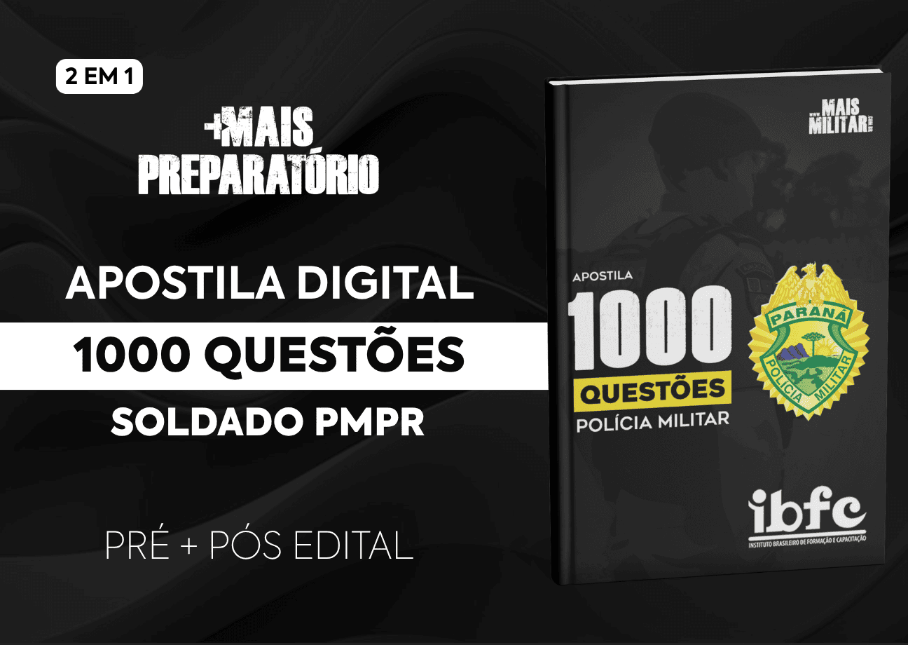 Apostila 1000 Questões Soldado PMPR